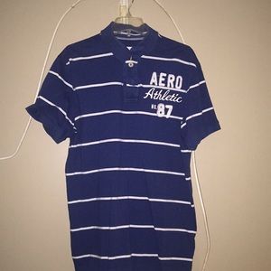 Blue Aeropostale Polo shirt(ALWAYS OPEN TO OFFERS)